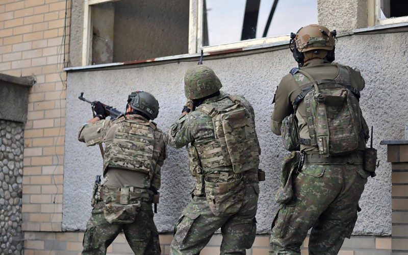 Field training of 2nd year cadets, July 22nd 2022