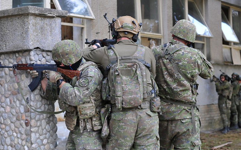 Field training of 2nd year cadets, July 22nd 2022