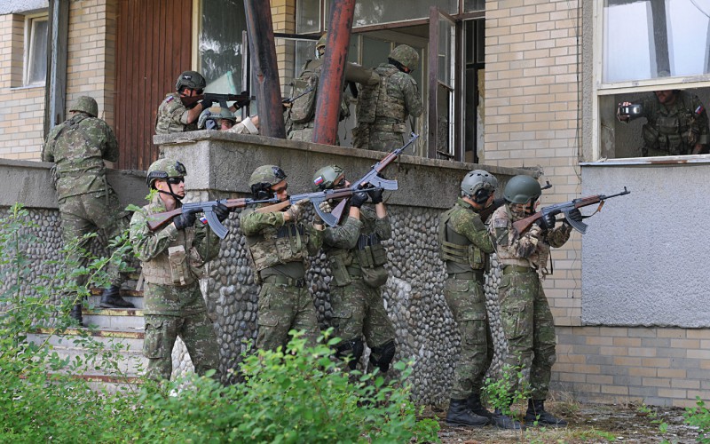Field training of 2nd year cadets, July 22nd 2022