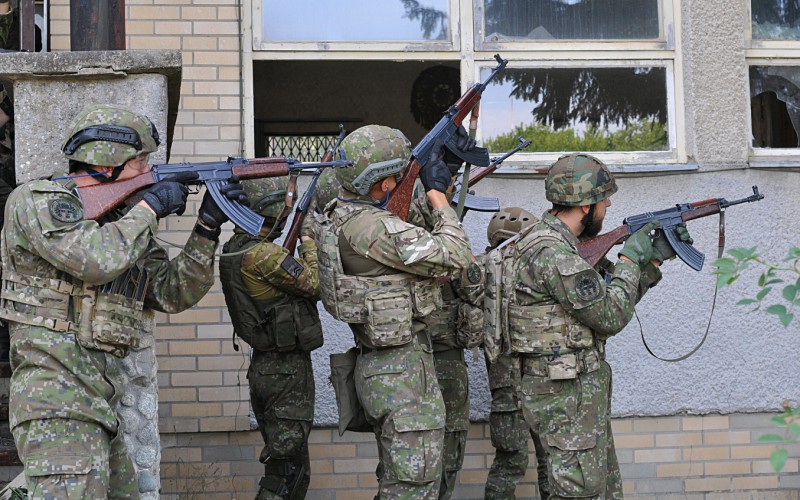 Field training of 2nd year cadets, July 22nd 2022