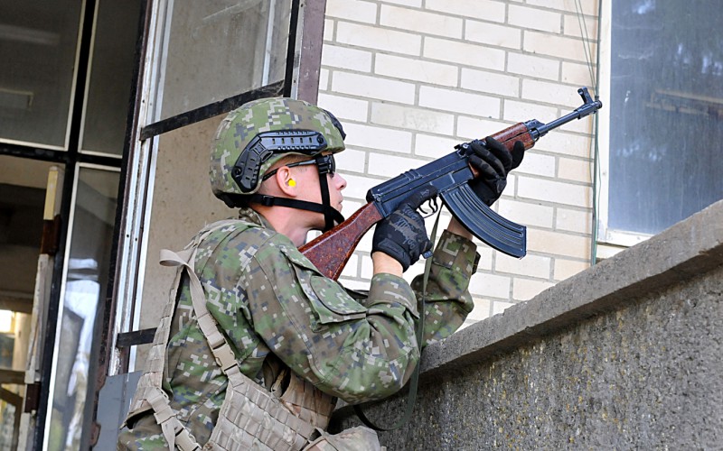 Field training of 2nd year cadets, July 22nd 2022