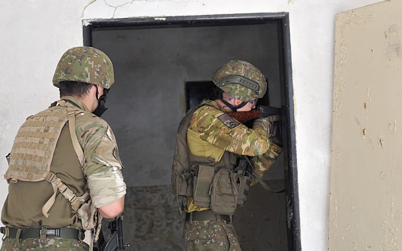 Field training of 2nd year cadets, July 22nd 2022