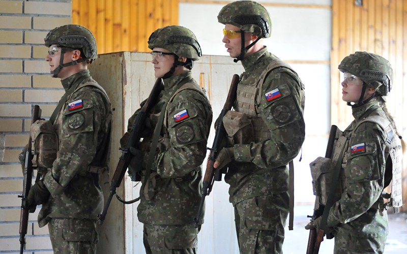 Field training of 2nd year cadets, July 22nd 2022