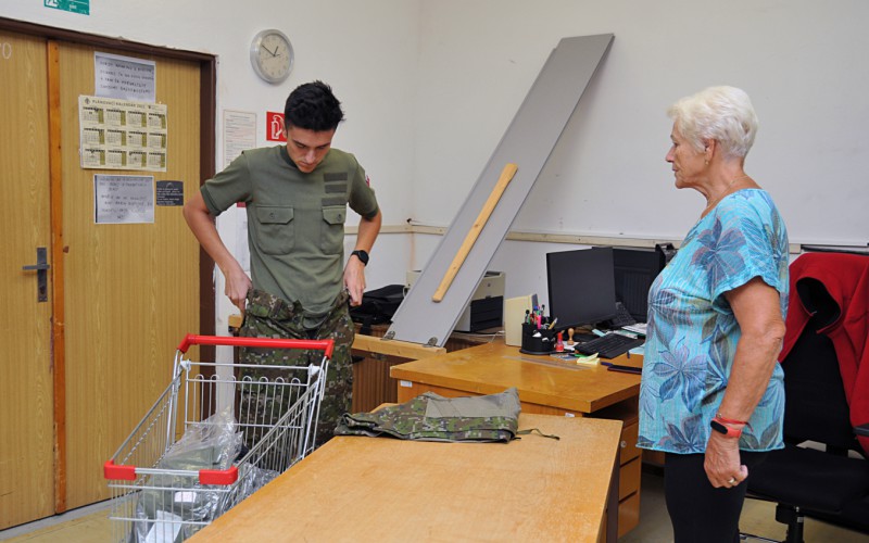 Nástup nových kadetov AOS, 01. 08. 2022