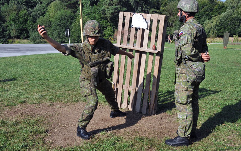 Basic training of cadets, Sučany, August 25th 2022