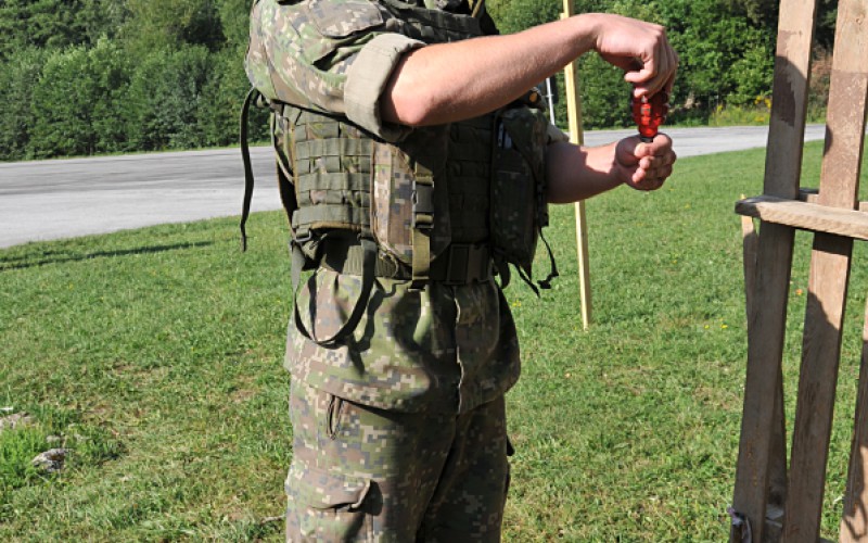 Basic training of cadets, Sučany, August 25th 2022