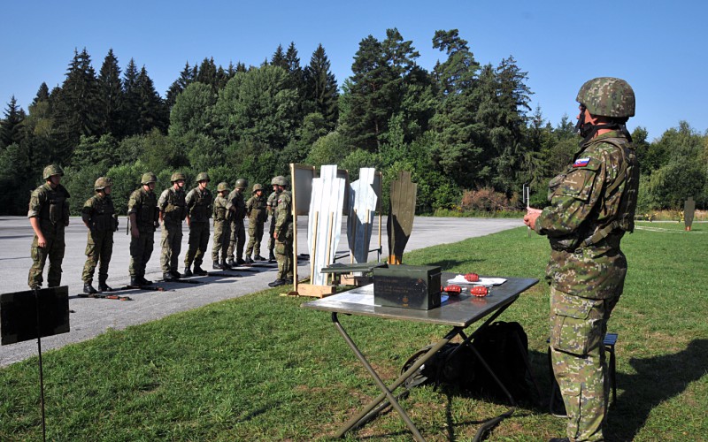 Basic training of cadets, Sučany, August 25th 2022