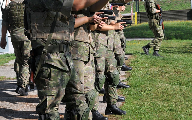 Basic training of cadets, Sučany, August 25th 2022