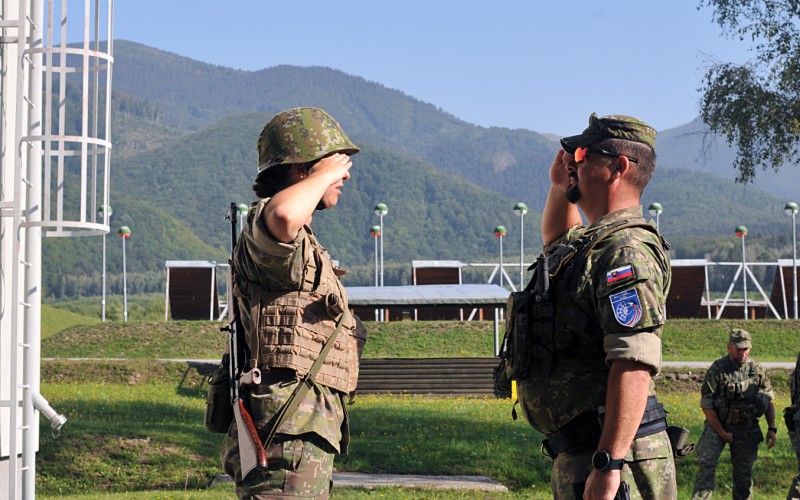 Basic training of cadets, Sučany, August 25th 2022
