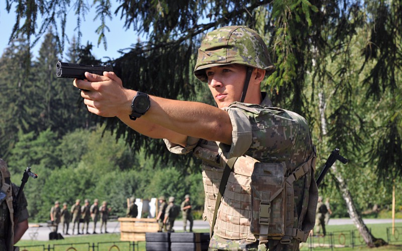 Basic training of cadets, Sučany, August 25th 2022