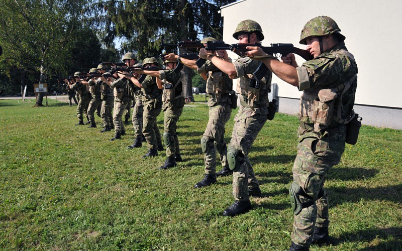 Basic training of cadets, Sučany, August 25th 2022