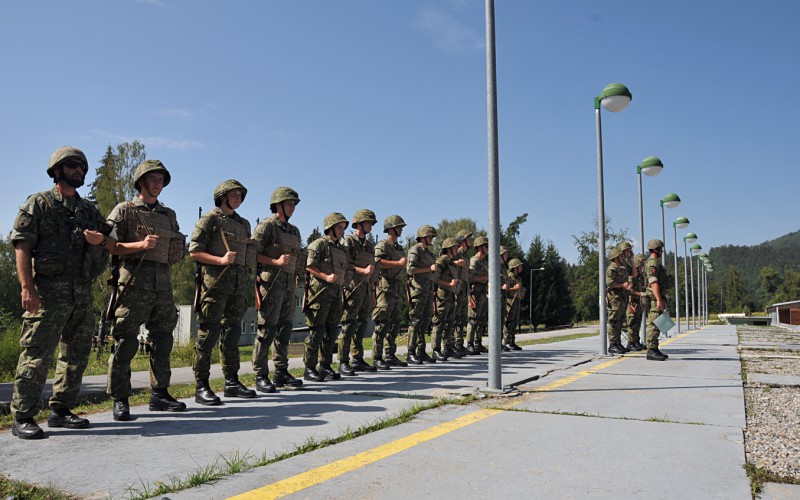 Basic training of cadets, Sučany, August 25th 2022