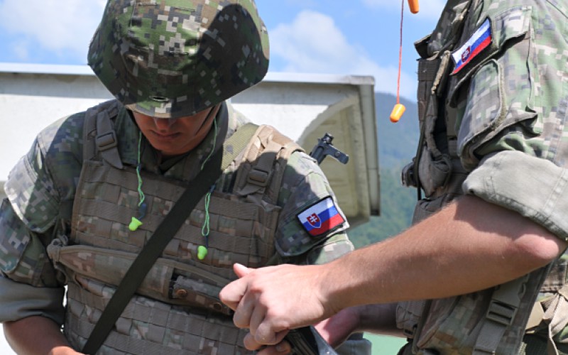 Basic training of cadets, Sučany, August 25th 2022