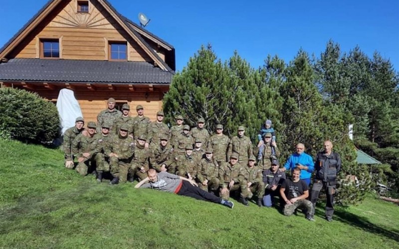 Cadets voluntaring in Low Tatras, October 9th 2021
