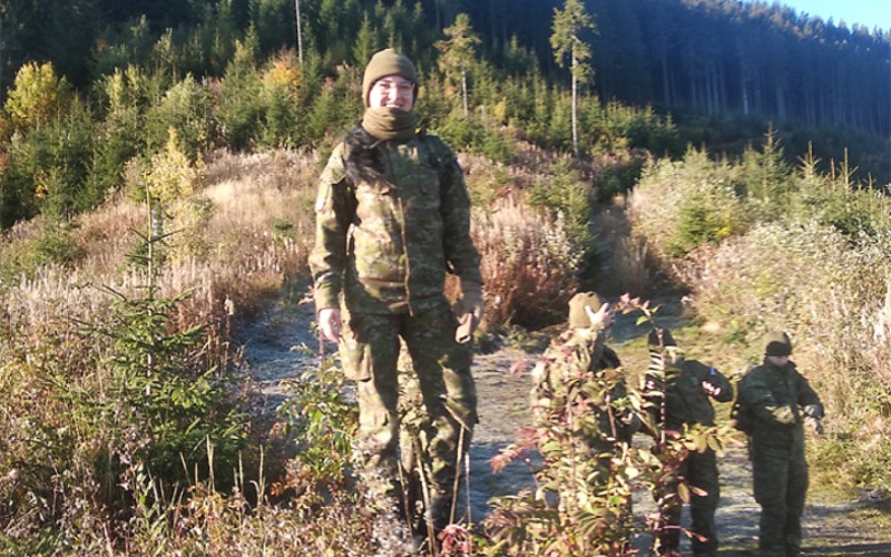 Cadets voluntaring in Low Tatras, October 9th 2021