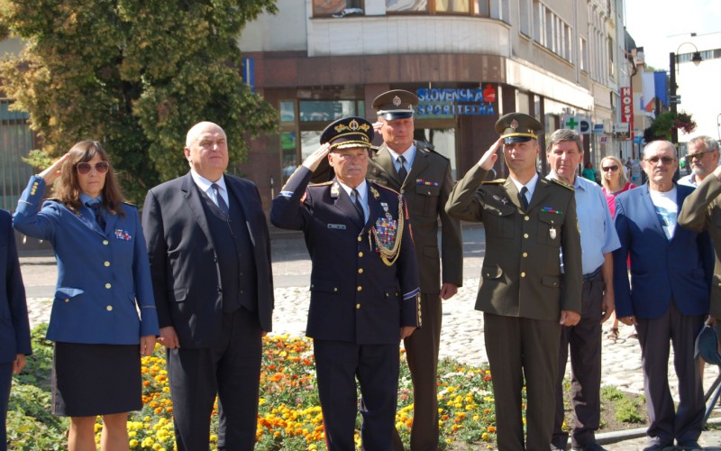 We commemorated the 78th anniversary of the outbreak of SNP („Slovak National Uprising“)