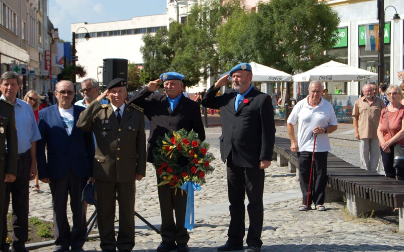 We commemorated the 78th anniversary of the outbreak of SNP („Slovak National Uprising“)