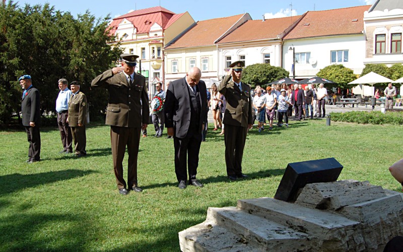 We commemorated the 78th anniversary of the outbreak of SNP („Slovak National Uprising“)