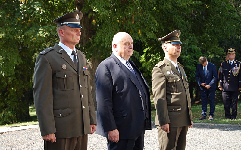 We commemorated the 78th anniversary of the outbreak of SNP („Slovak National Uprising“)