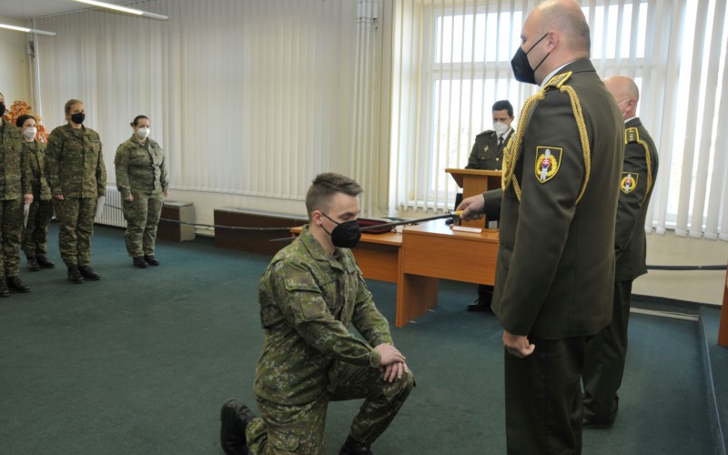 Completion of  26th University Graduates Officers’ Course for military medics, November 23rd 2021