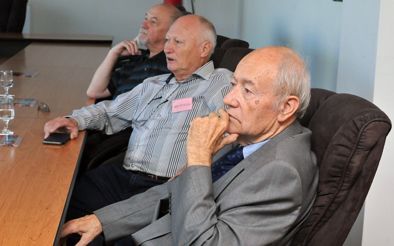 Návšteva bývalých absolventov školy, 18. 10. 2022