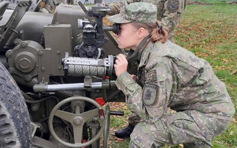 Odborná príprava kadetov delostreleckých odborností, 3. 11. 2022
