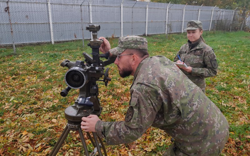 Odborná príprava kadetov delostreleckých odborností, 3. 11. 2022