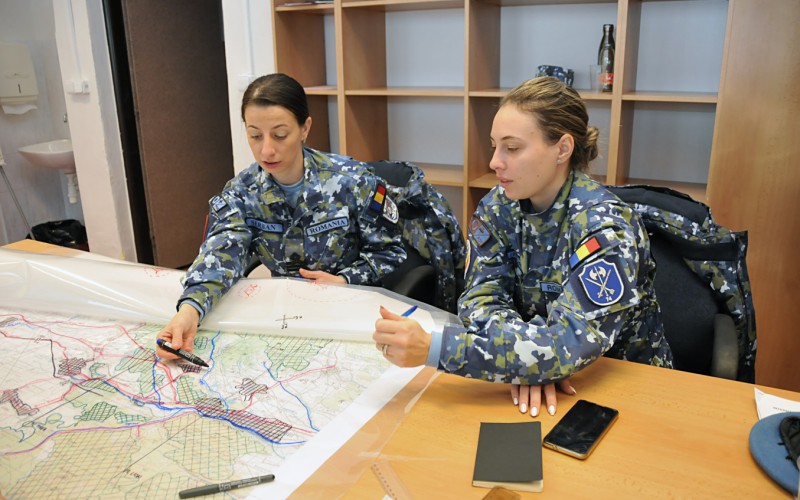 Joint exercise Chopok with the participants of the Romanian course