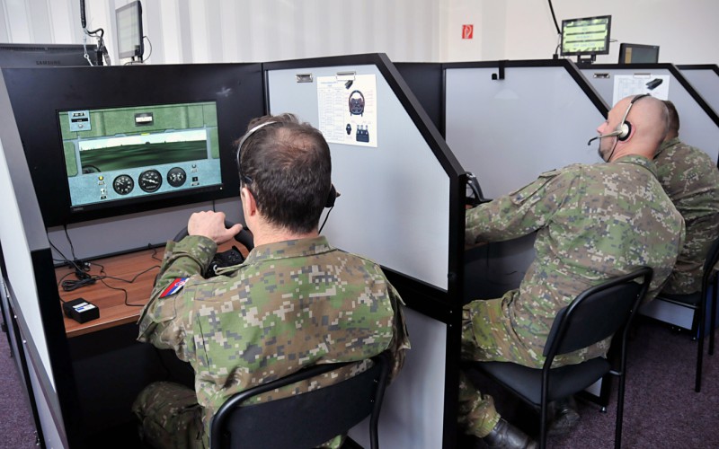 The ISTAR battalion practiced in the Simulation Center, November 15th 2022