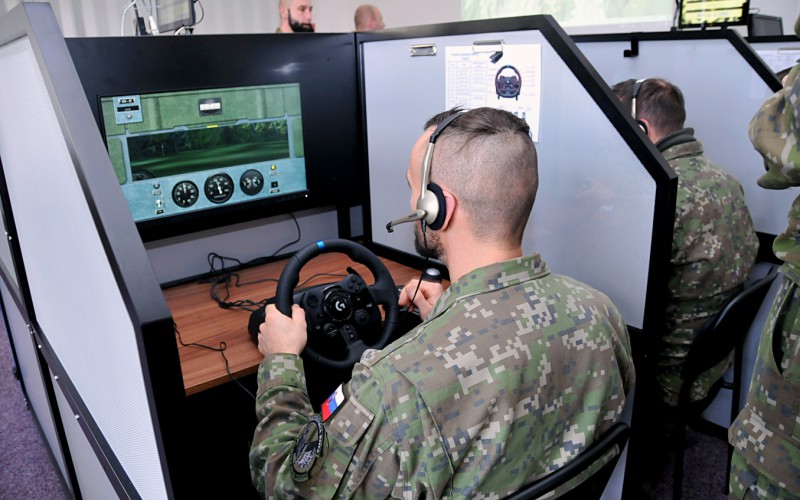 The ISTAR battalion practiced in the Simulation Center, November 15th 2022