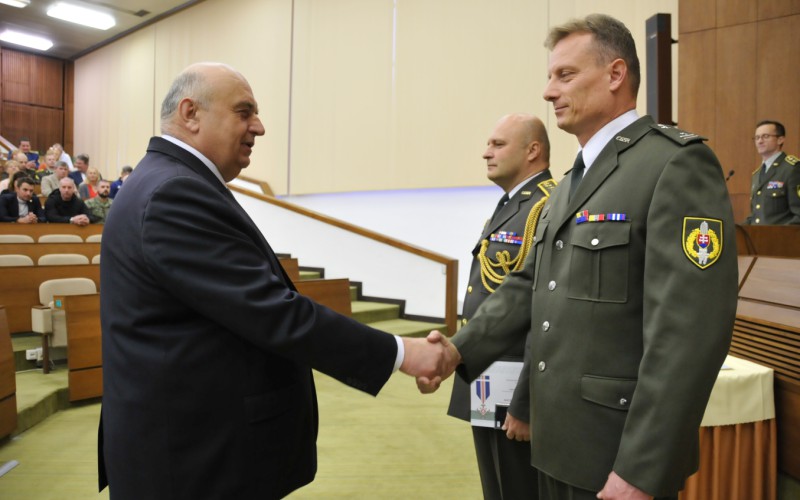 Ceremonial gathering of AFA employees on the occasion of the Day of the Fight for Freedom and Democracy, November 16th 2022