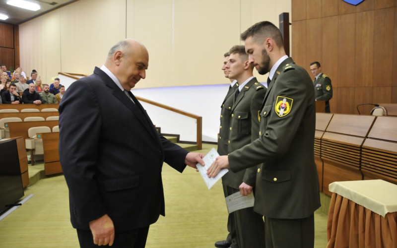 Ceremonial gathering of AFA employees on the occasion of the Day of the Fight for Freedom and Democracy, November 16th 2022