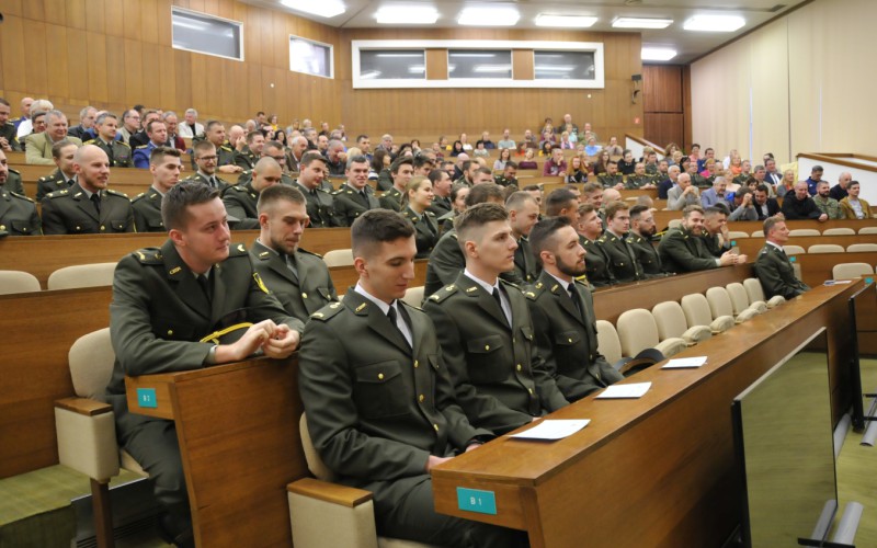 Ceremonial gathering of AFA employees on the occasion of the Day of the Fight for Freedom and Democracy, November 16th 2022