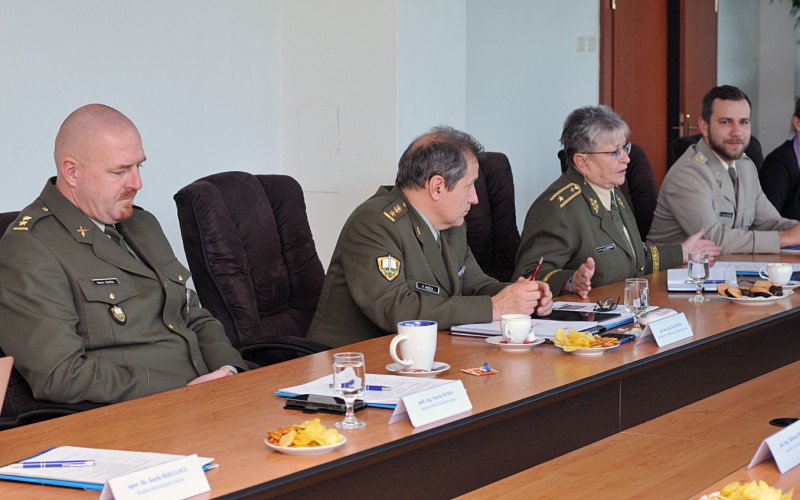 Working meeting of representatives of AFA with representatives of the University of Defense Brno, November 21st 2022