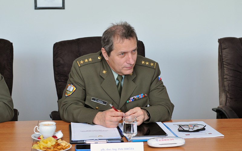 Working meeting of representatives of AFA with representatives of the University of Defense Brno, November 21st 2022