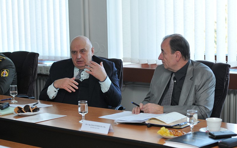 Working meeting of representatives of AFA with representatives of the University of Defense Brno, November 21st 2022