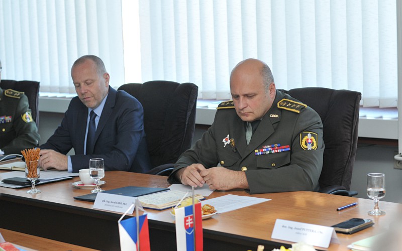 Working meeting of representatives of AFA with representatives of the University of Defense Brno, November 21st 2022