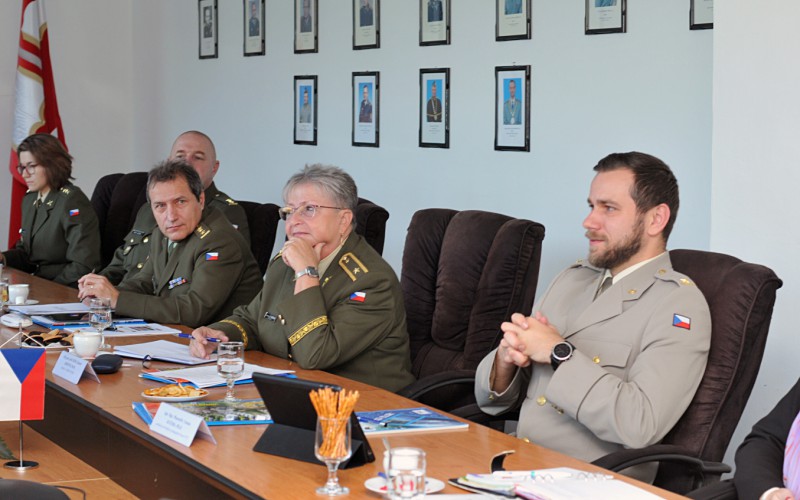 Working meeting of representatives of AFA with representatives of the University of Defense Brno, November 21st 2022