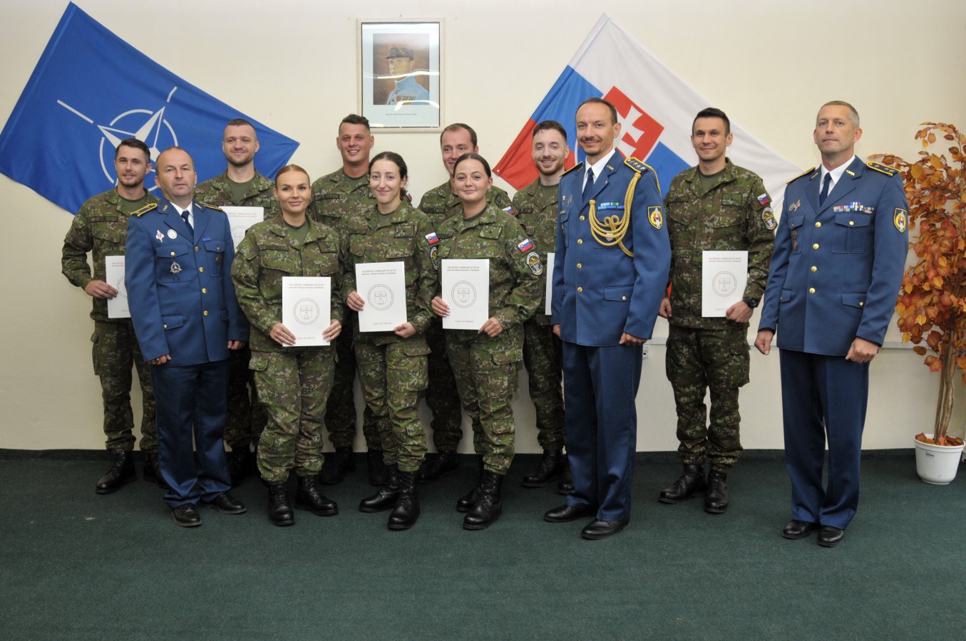 Ukončenie 30. DKAVŠ v 6 vojenských odbornostiach
