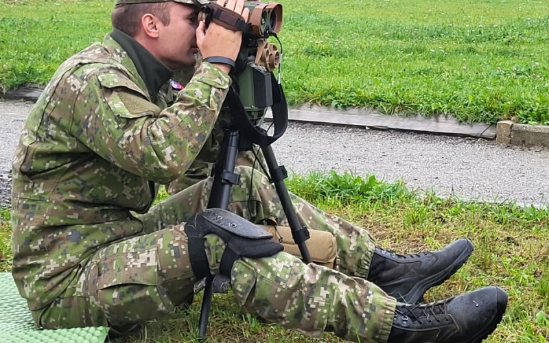 Odborná príprava študentov - delostrelcov