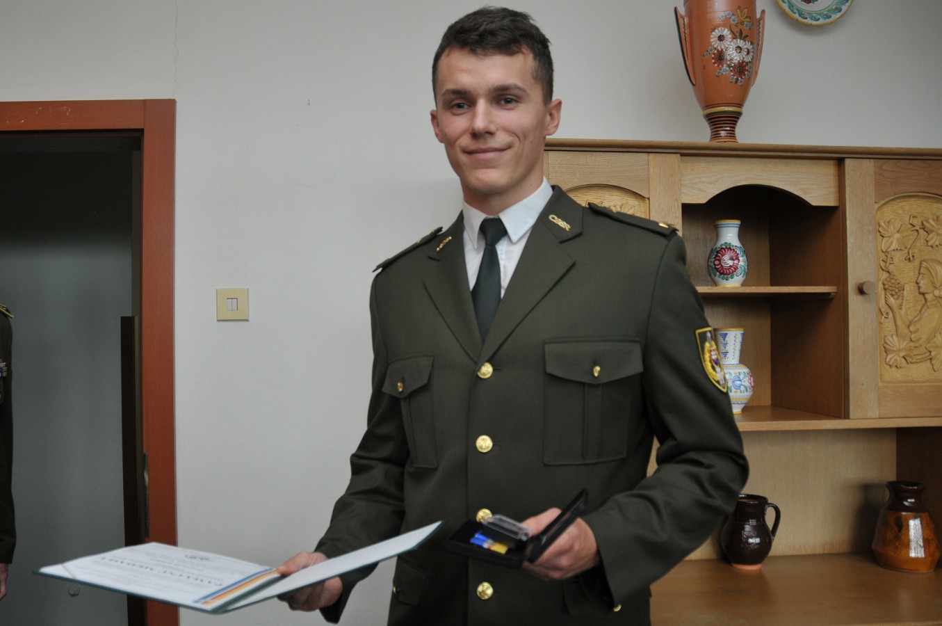 Kadet Akadémie ozbrojených síl pri záchrane života