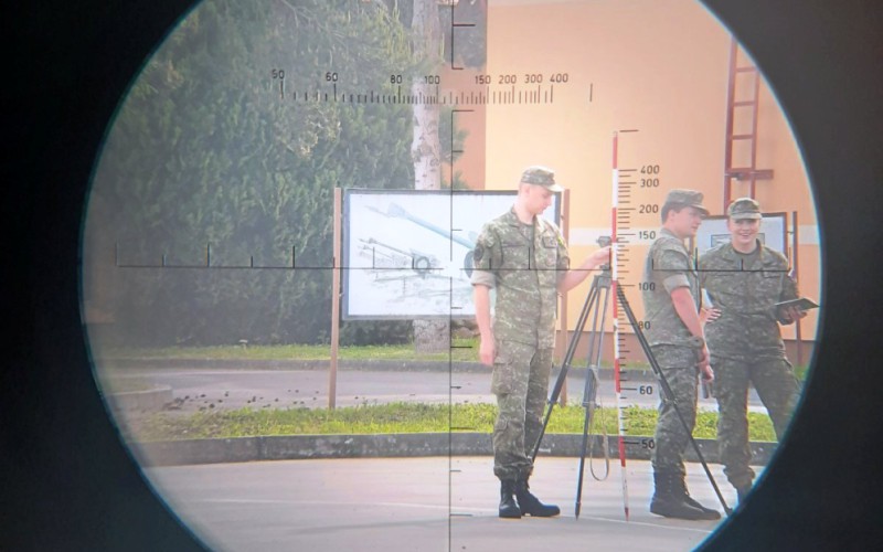 Delostreleckí učni na praxi pri 21. shdo Michalovce