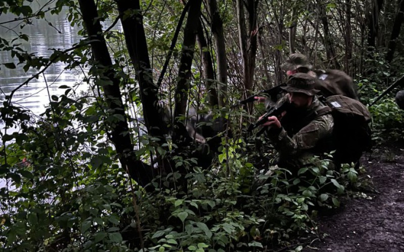 Výcvik prieskumných jednotiek na vode