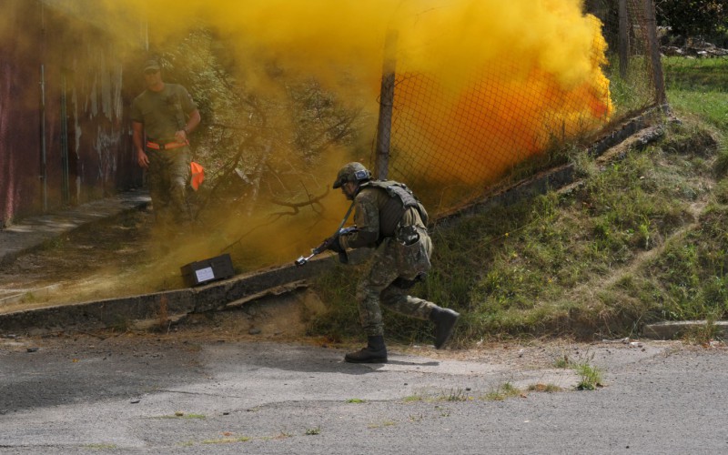 Sústredený poľný výcvik kadetov AOS