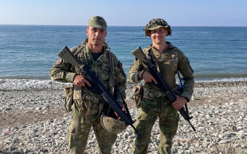 Kadeti AOS na medzinárodnom vojenskom výcviku na Cypre