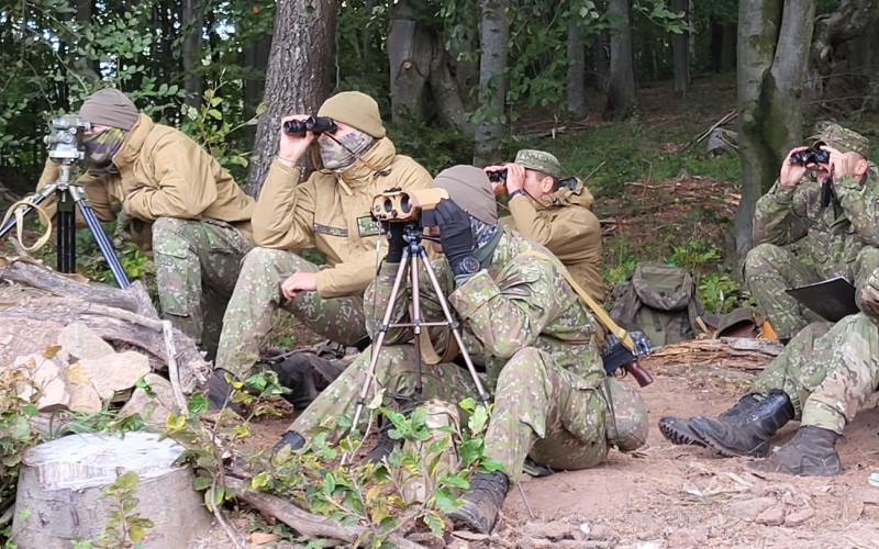 Bojové školské streľby delostrelcov