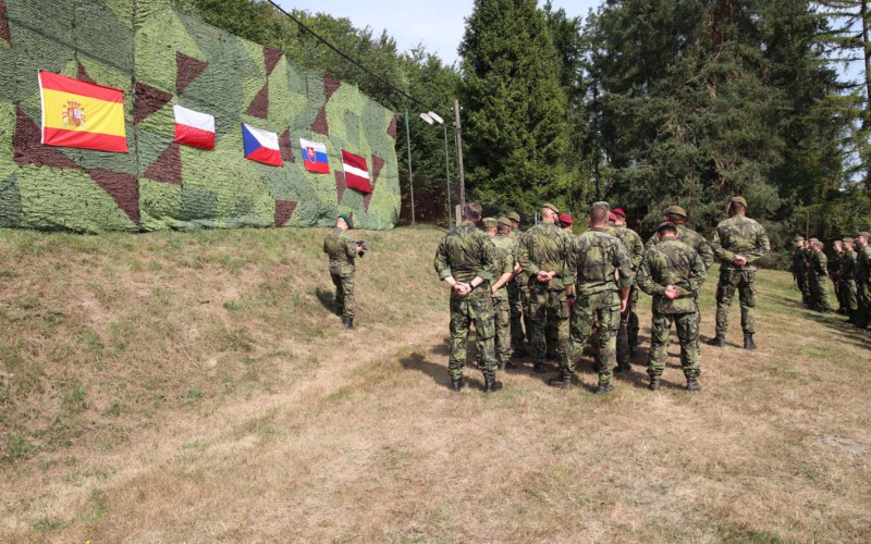 Kadeti na medzinárodnom cvičení Agile Cub