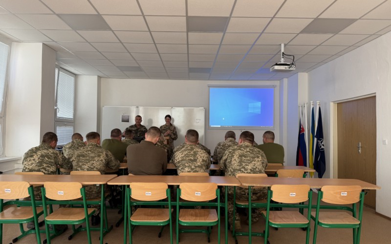 Kurz C-IED pre príslušníkov Ozbrojených síl Ukrajiny na AOS