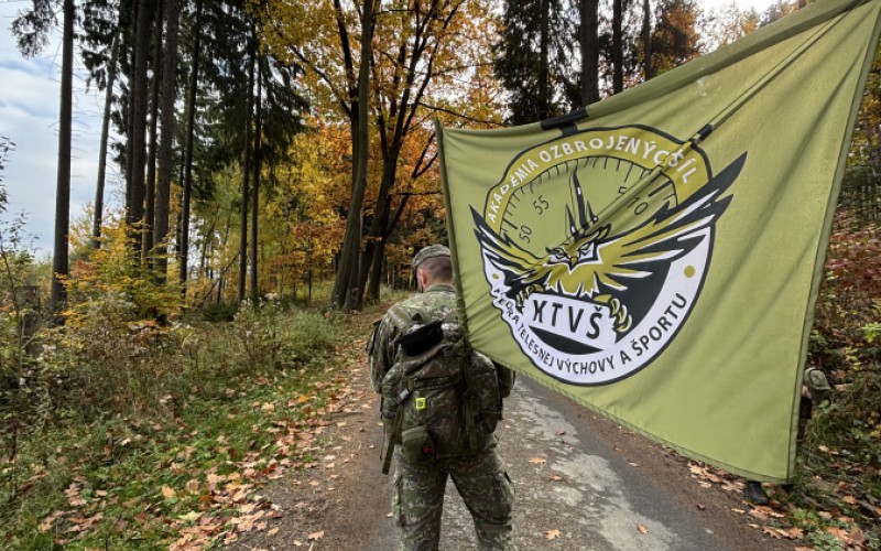 Kadeti na IPA pochode v Mostoch u Jablunkova