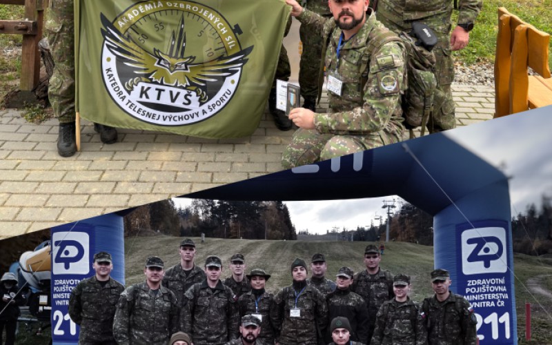 Kadeti na IPA pochode v Mostoch u Jablunkova